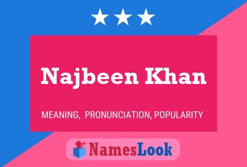 Najbeen Khan Naam Poster