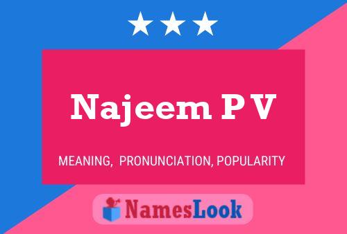 Najeem P V Naam Poster