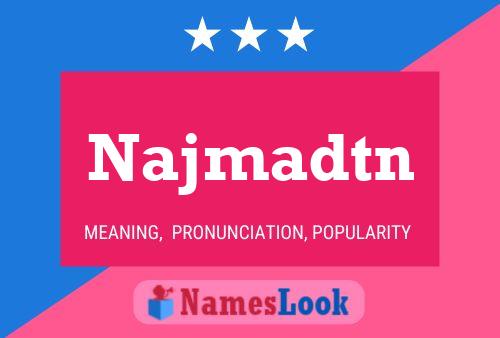 Najmadtn Naam Poster