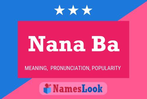 Nana Ba Naam Poster