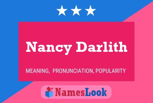 Nancy Darlith Naam Poster