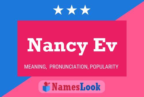 Nancy Ev Naam Poster