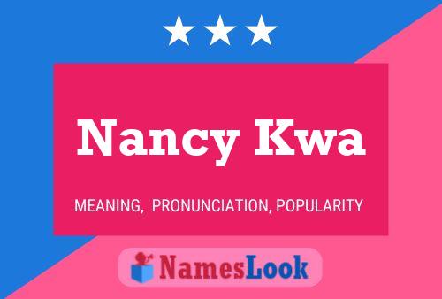 Nancy Kwa Naam Poster