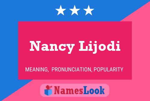 Nancy Lijodi Naam Poster