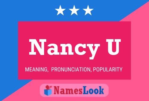 Nancy U Naam Poster