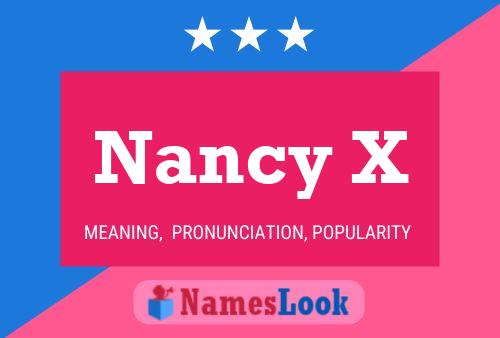 Nancy X Naam Poster