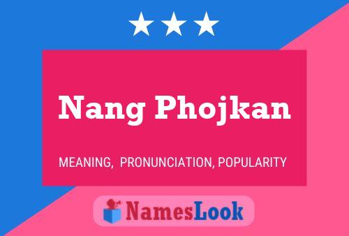 Nang Phojkan Naam Poster