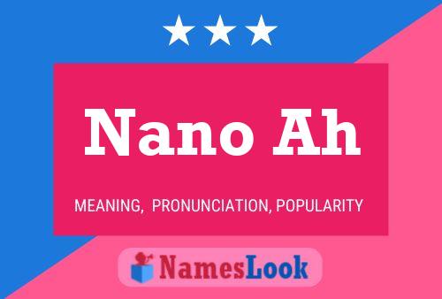 Nano Ah Naam Poster