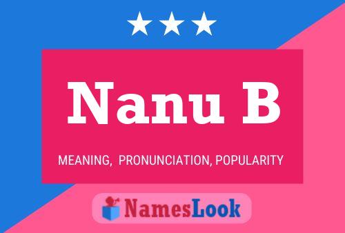 Nanu B Naam Poster