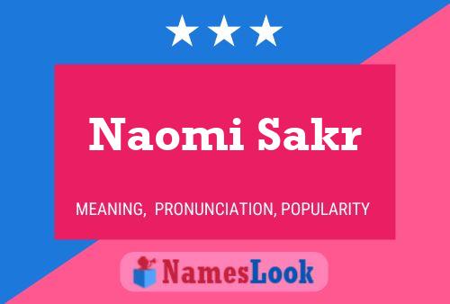 Naomi Sakr Naam Poster