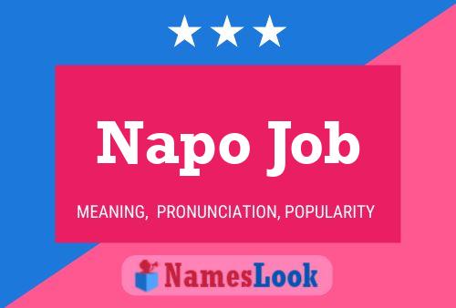 Napo Job Naam Poster