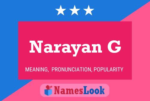 Narayan G Naam Poster