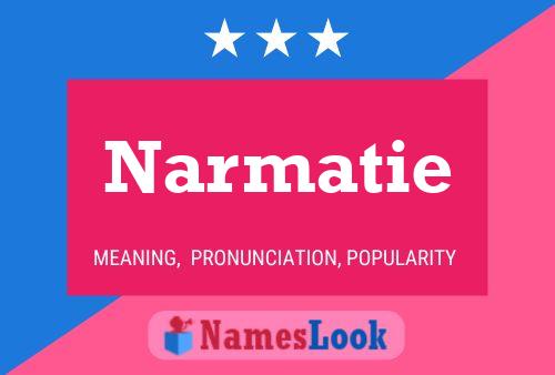 Narmatie Naam Poster