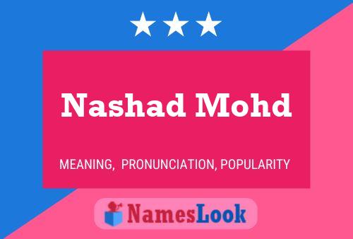 Nashad Mohd Naam Poster