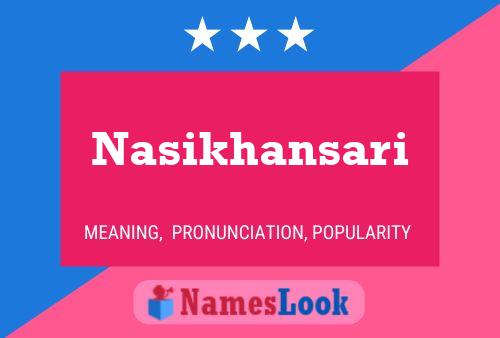 Nasikhansari Naam Poster