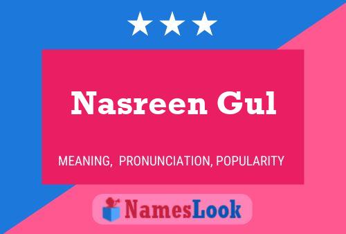 Nasreen Gul Naam Poster