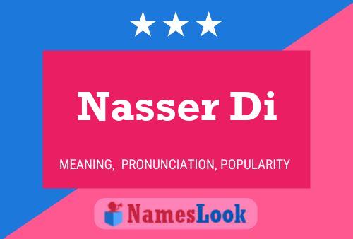 Nasser Di Naam Poster