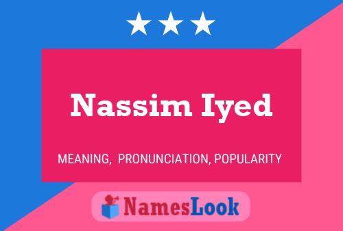 Nassim Iyed Naam Poster