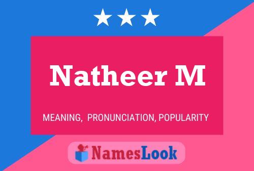 Natheer M Naam Poster