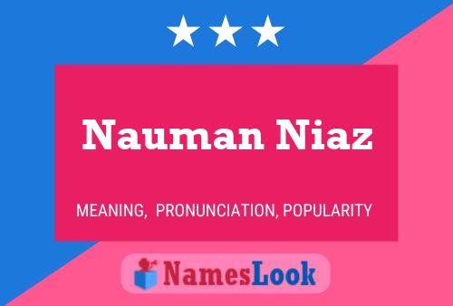 Nauman Niaz Naam Poster