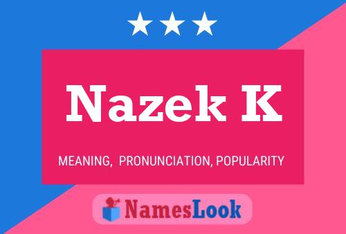 Nazek K Naam Poster