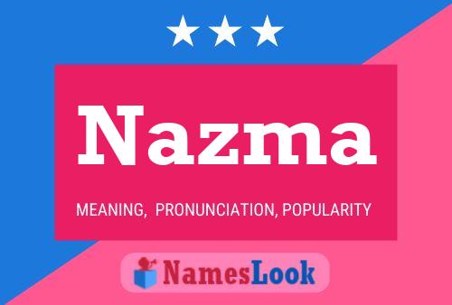 Nazma Naam Poster