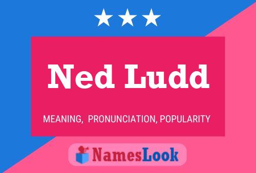 Ned Ludd Naam Poster