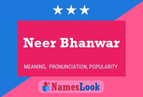 Neer Bhanwar Naam Poster