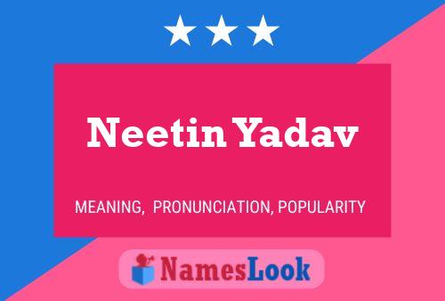 Neetin Yadav Naam Poster