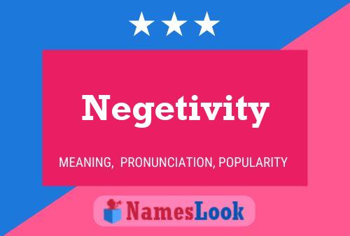 Negetivity Naam Poster