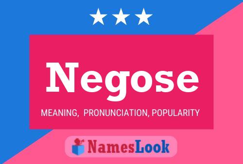 Negose Naam Poster