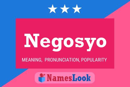 Negosyo Naam Poster