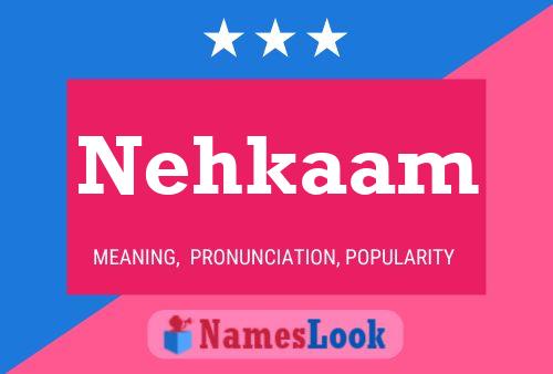 Nehkaam Naam Poster