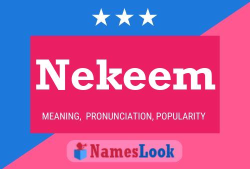 Nekeem Naam Poster