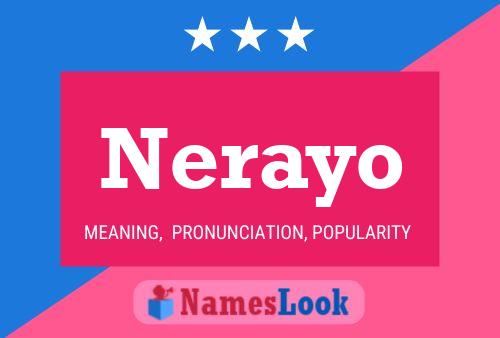 Nerayo Naam Poster