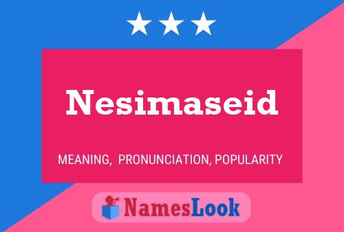 Nesimaseid Naam Poster