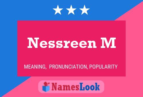 Nessreen M Naam Poster