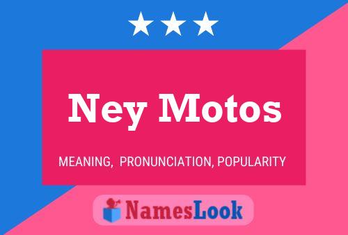 Ney Motos Naam Poster