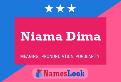 Niama Dima Naam Poster