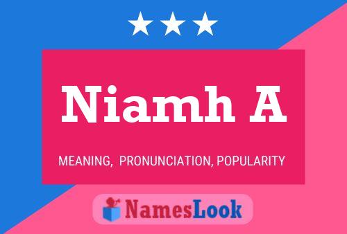 Niamh A Naam Poster