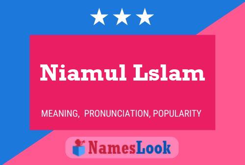 Niamul Lslam Naam Poster