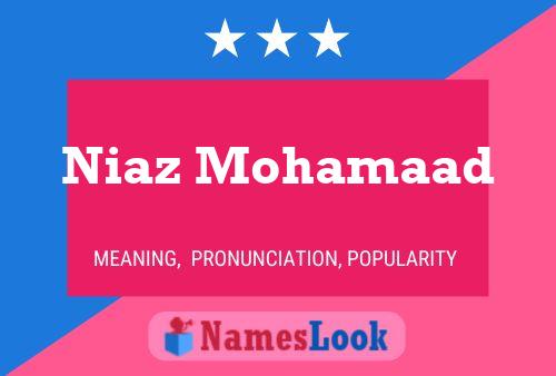 Niaz Mohamaad Naam Poster