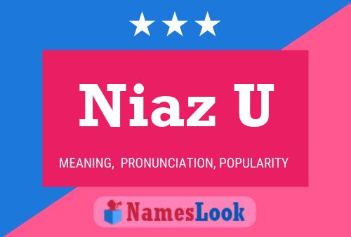 Niaz U Naam Poster