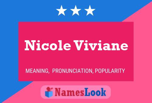 Nicole Viviane Naam Poster