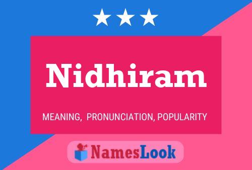 Nidhiram Naam Poster