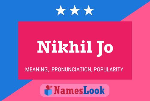 Nikhil Jo Naam Poster