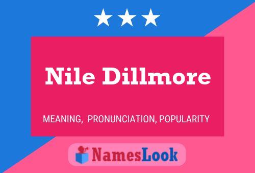 Nile Dillmore Naam Poster