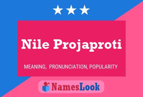 Nile Projaproti Naam Poster