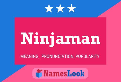 Ninjaman Naam Poster