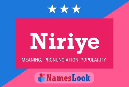 Niriye Naam Poster